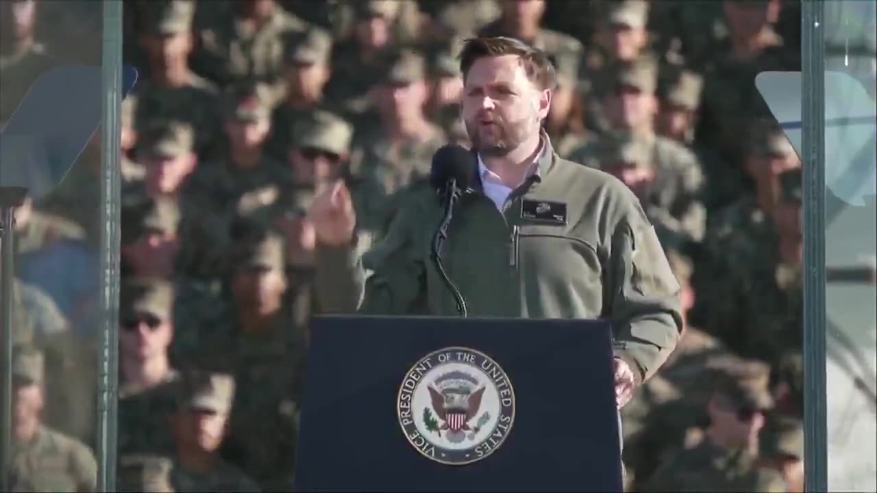 . @VP to Marines at Camp Pendleton: "From the President of the United States on down