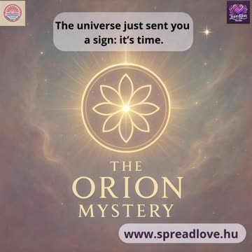 ✨ Orion Is Watching – Cosmic Peace #106 ✨