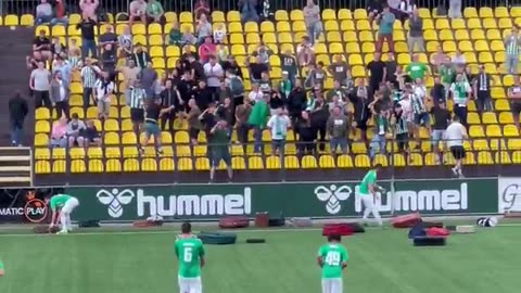 Watch how ordinary fans in Lithuania "kick" the coach out of the club