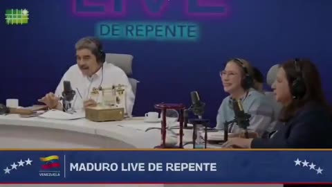 Venezuelan President Nicolás Maduro was seen dancing with co-hosts to a remix of his speeches