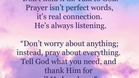 Power in Prayer