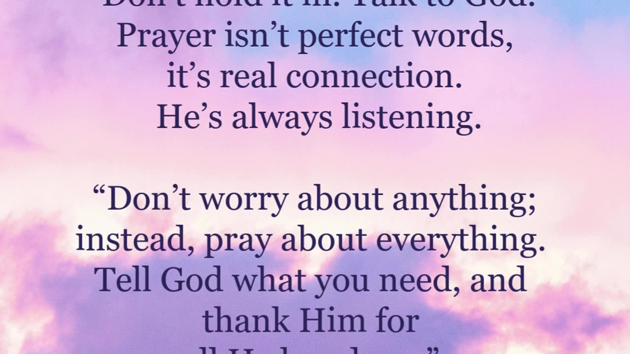Power in Prayer