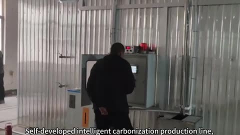 wood carbonization equipment