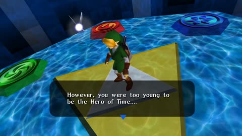 Zelda Ocarina of Time - Opening the Door of Time
