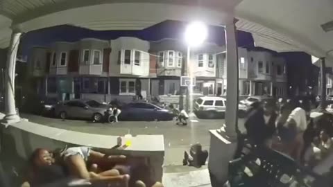 WATCH: New video shows the shootout in Grays Ferry area in Philadelphia,