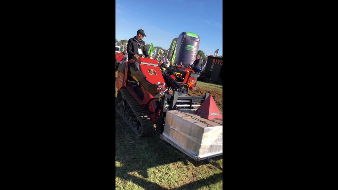 DitchWitch SK1550 Demo at the GIE+EXPO 2019