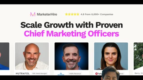 Scalable CMO Leadership: Get a Perfect Match in 48 Hours