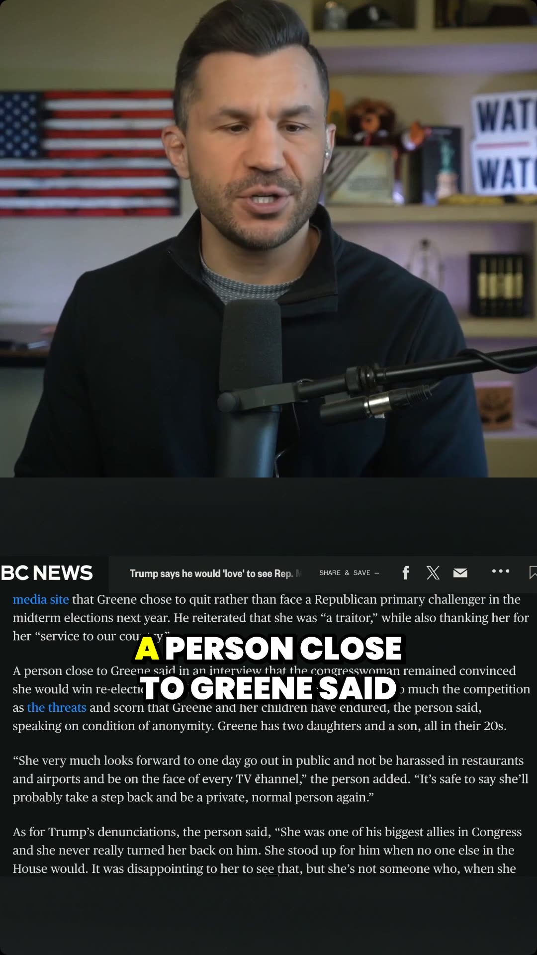 Trump Calls Greene a TRAITOR Then Says He Wants Her Back