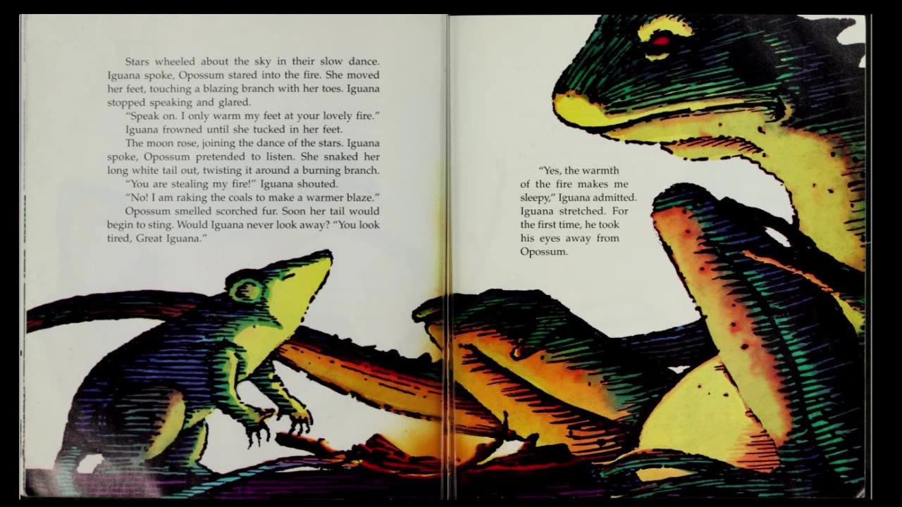 Opossum and the Great Firemaker: A Mexican Legend