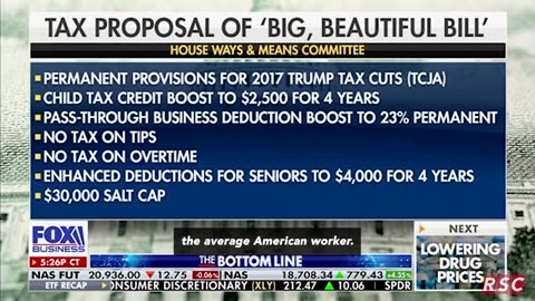 The One Big Beautiful Bill is One Big Beautiful Win for America