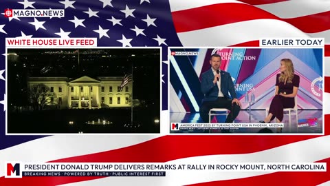 🇺🇸 President Trump Prepares for 2026 Midterms with MAGA Rally in Rocky Mount, North Carolina [LIVE]