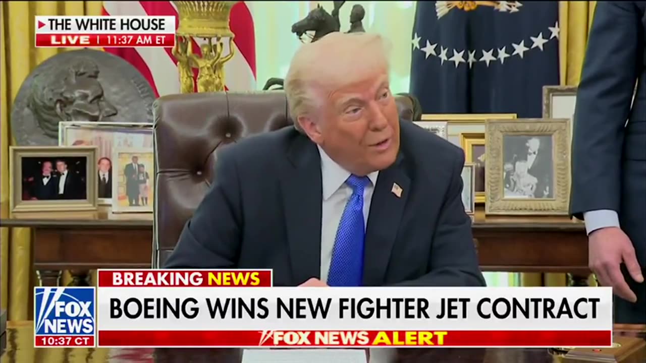 President Trump announces new fighter jet for the Air Force