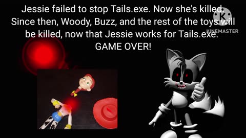 Tails.exe (Round 3) (English PC Bootleg) Continue & Game Over as Jessie