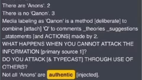 Q Post Report 4881-10-17-2020 There Is Q There Is Anons There Is no Qanon