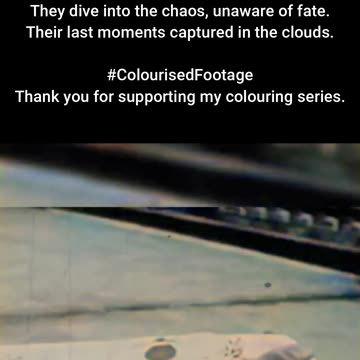 Final Flight Last Footage of Japanese Pilots #ColourisedHistory