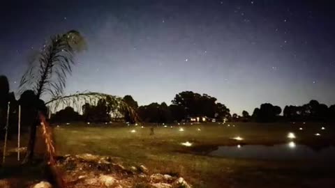 Night time at Jaya