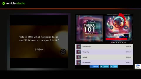 Thera 101 Live on TheraRadio