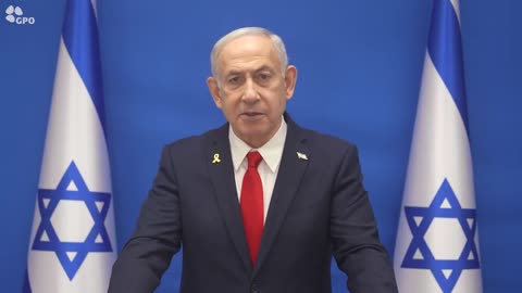 Netanyahu delivers address to the Persian People
