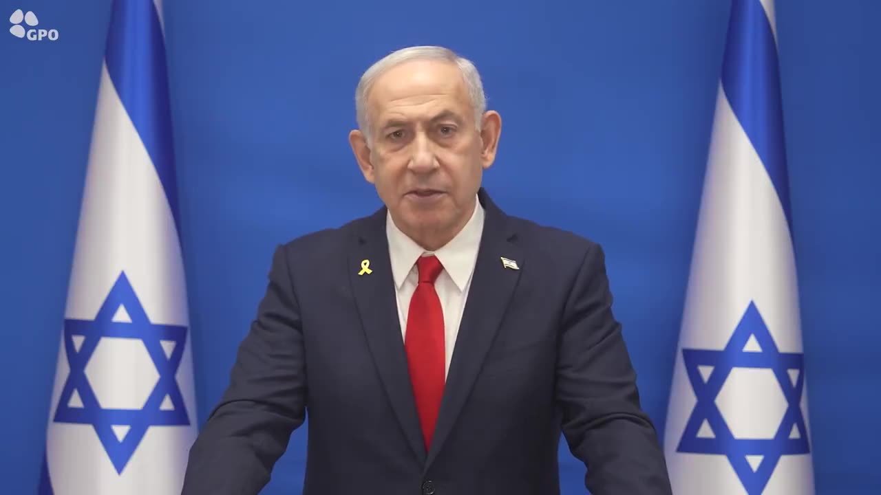 Netanyahu delivers address to the Persian People