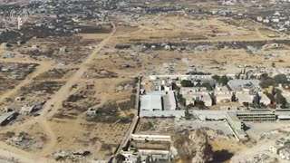 The military releases footage showing a recent drone strike on what it says is a cell of terror