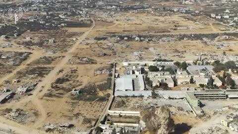 The military releases footage showing a recent drone strike on what it says is a cell of terror