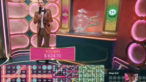 Unbelievable mega ball win!