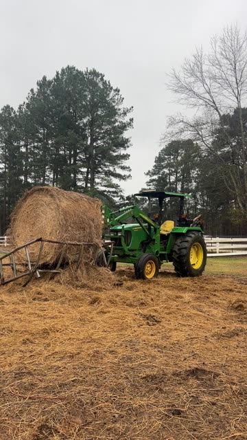 Fresh Bale before it Snows