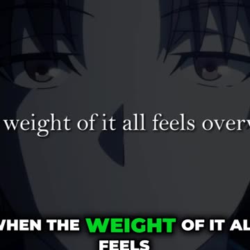 Weight of it