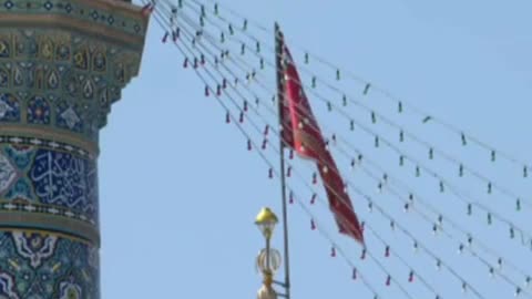 Red Flag of Revenge Raised Over Jamkaran Mosque in Iran(Effectively a Declaration of War)