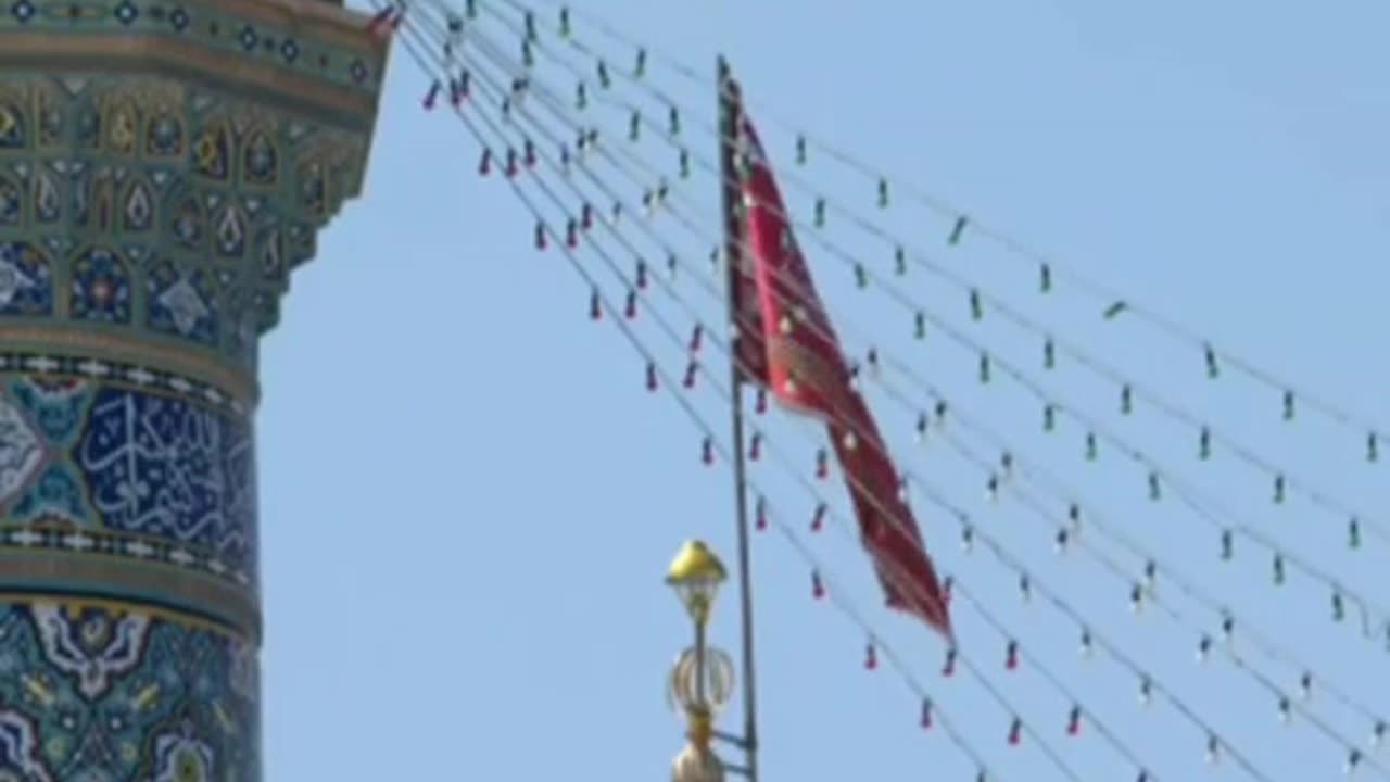 Red Flag of Revenge Raised Over Jamkaran Mosque in Iran(Effectively a Declaration of War)