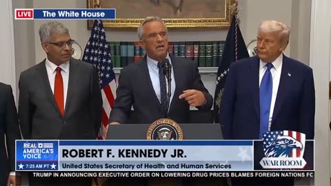 RFK Jr: President Trump cannot be bought by the pharmaceutical lobby.