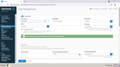How to Block Games on Sophos Firewall