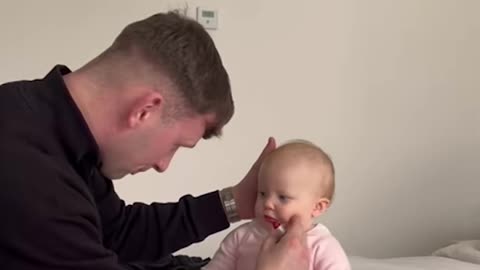 Daddy Does Daughter's First Makeup