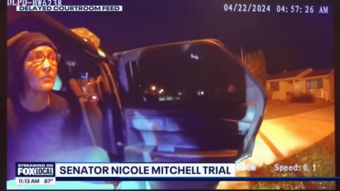 Police bodycam reveals Sen. Nicole Mitchell's burglary arrest