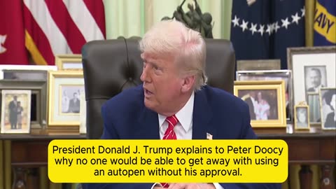 Not Without My Approval!” – President Donald J. Trump Exposes the Truth About the Autopen 🗽