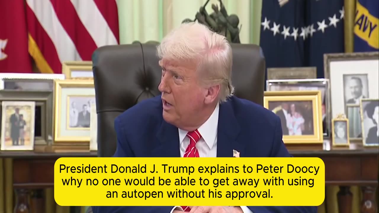 Not Without My Approval!” – President Donald J. Trump Exposes the Truth About the Autopen 🗽