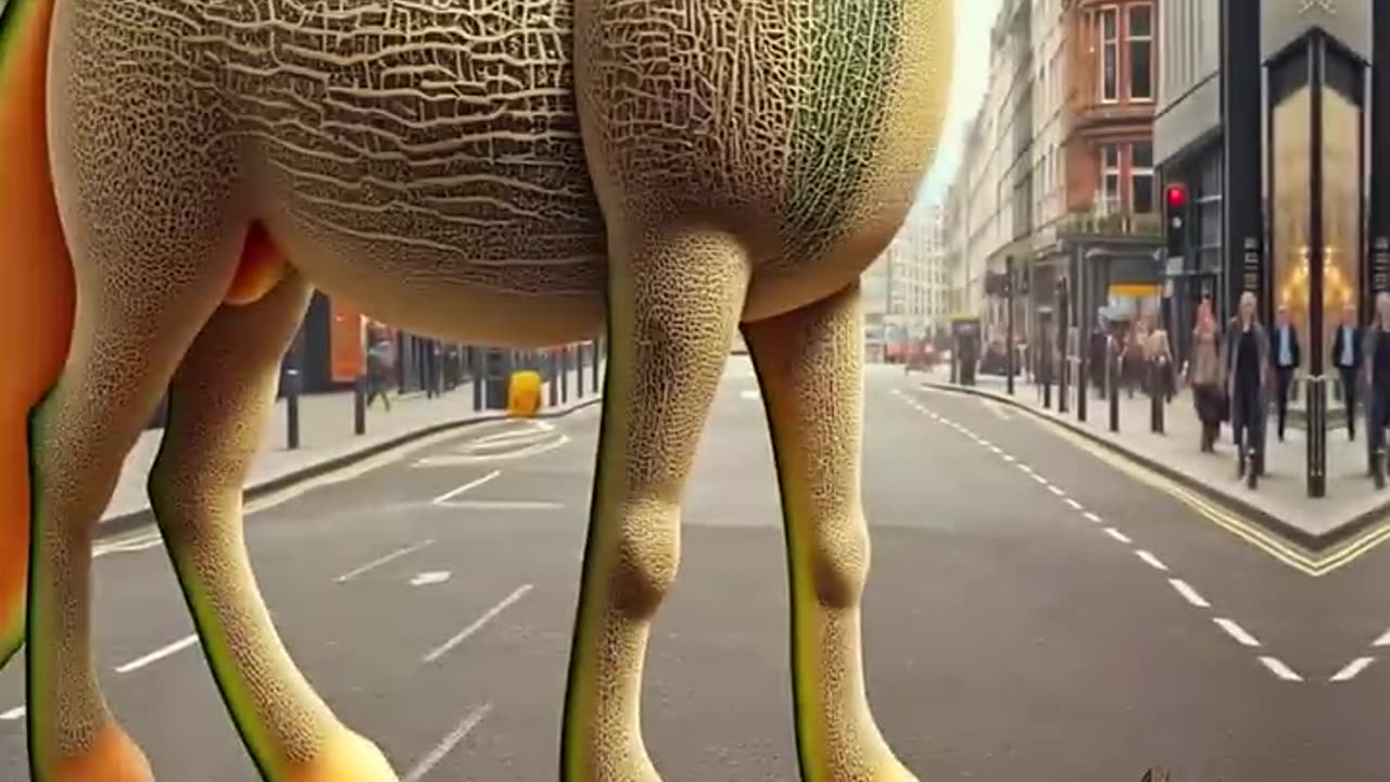 Animals shaped like fruits