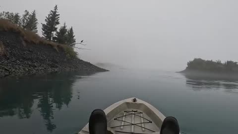 4 Days Alone in Alaska - Bushcraft Camping & Foraging Food_part7