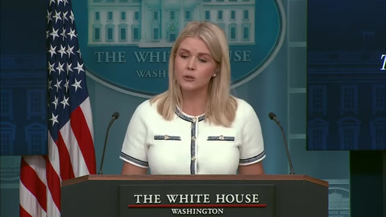 Press Secretary Karoline Leavitt Briefs Members of the Media July 17, 2025