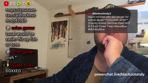 09/21/25 Blackout Andy VOD: "6pack/glizzy grilling stream Free TTS"