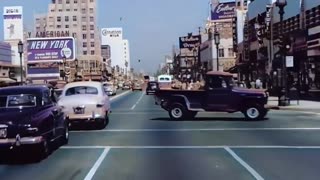 How Los Angeles looked in 1951