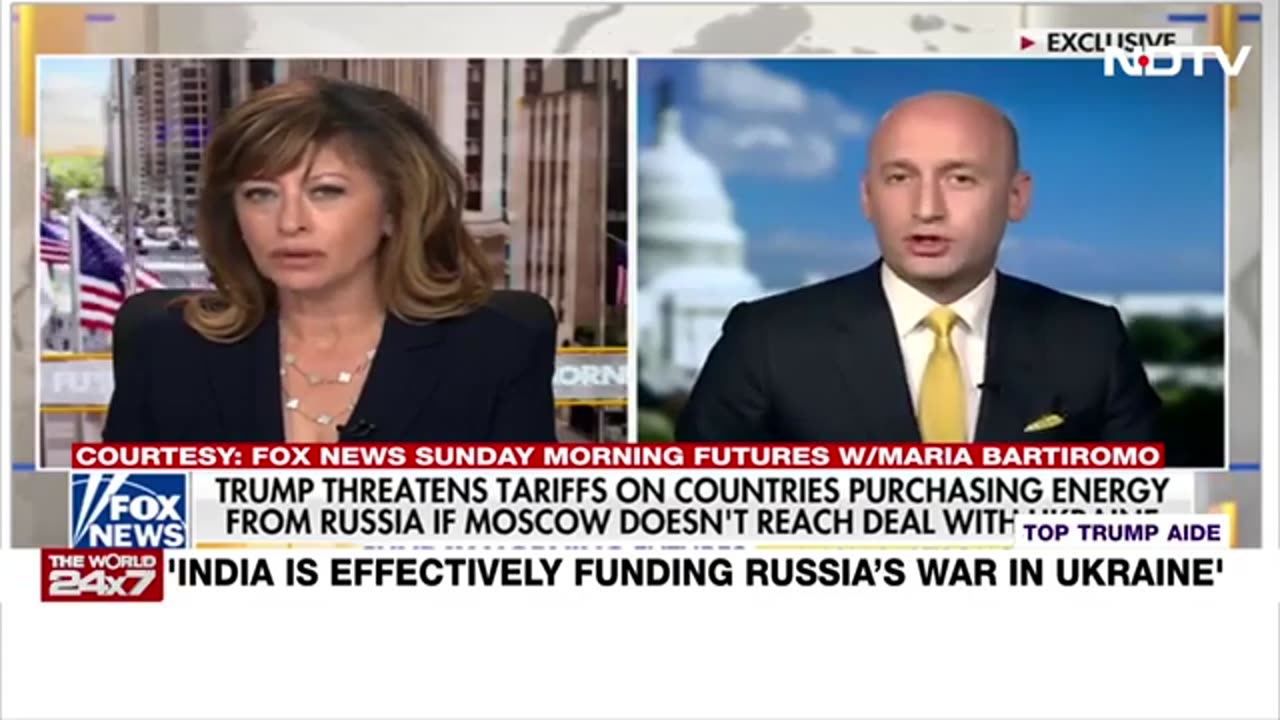 India US | "Tremendous" But...: Top Trump Aide Accuses India Of Financing Russian War