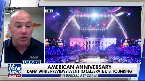 The UFC OCTAGON coming to the White House South Lawn for America's 250th anniversary