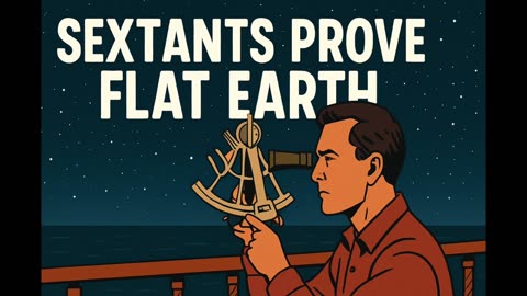Sextants PROVE Flat Earth