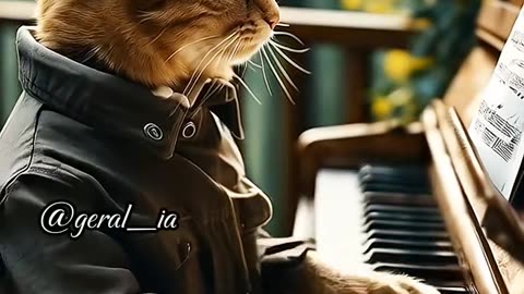 #pianista #piano #ia #cat #viralizarnotiktok #classicalmusic