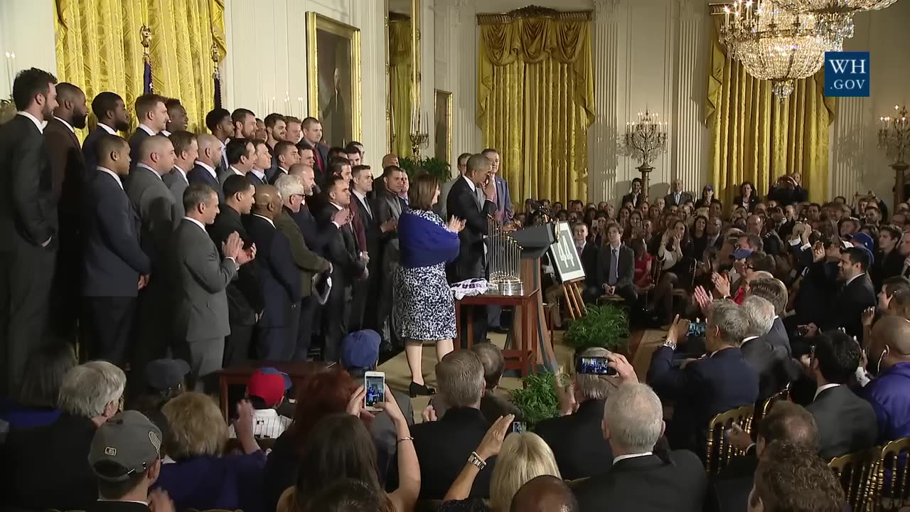 The 2016 World Series Champion Chicago Cubs