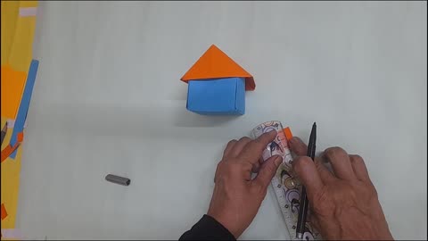 How to Make a Miniature Paper House Model | DIY 3D Paper House Craft Tutorial