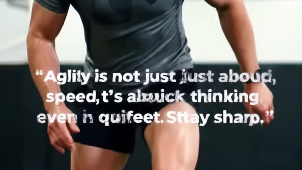 Agility is not just about speed