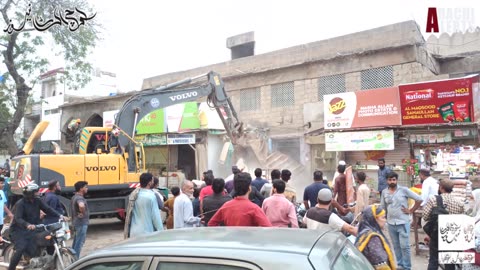 Shops at Kizra Masjid Demolished See Details in Video