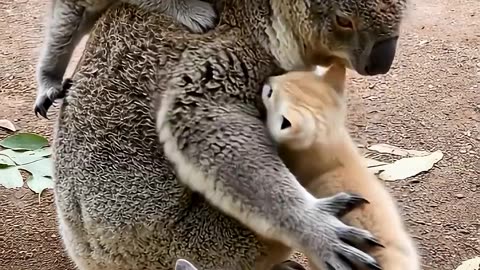 Koalas raise kittens.